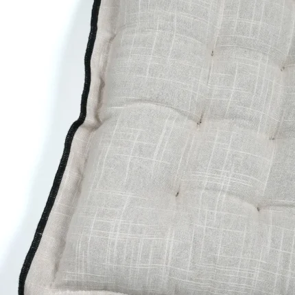 Pernă de scaun Helios 38X38 cm, culoare natural, 100% bumbac