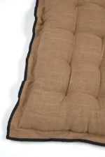 Pernă de scaun Helios 38X38 cm, culoare cappuccino, 100% bumbac