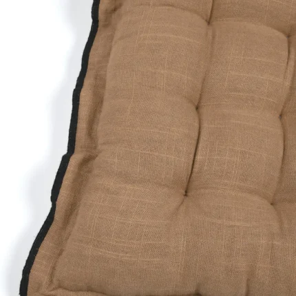 Pernă de scaun Helios 38X38 cm, culoare cappuccino, 100% bumbac