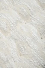 Pernă de scaun Balma 38X38 cm, culoare in, 10% lurex 90% bumbac