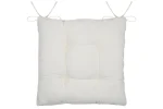 Pernă de scaun Balma 38X38 cm, culoare crem, 100% bumbac - imagine 2