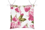 Pernă de scaun Printemps Roz/Gri 38X38 cm, culoare roz/gri, 45% poliester 55% bumbac - imagine 3