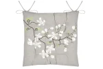 Pernă de scaun Printemps 38X38 cm, culoare natural, 45% poliester 55% bumbac - imagine 3