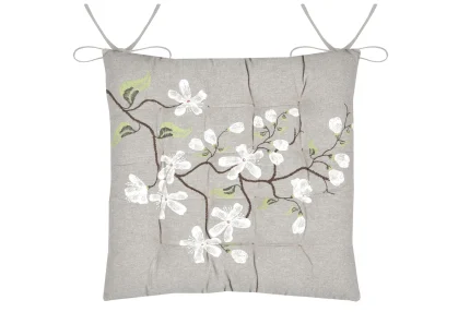 Pernă de scaun Printemps 38X38 cm, culoare natural, 45% poliester 55% bumbac - imagine 3