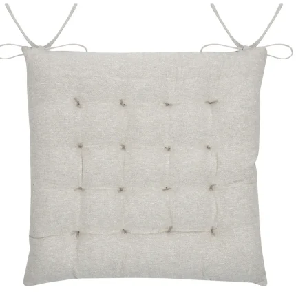 Pernă de scaun Ombrage 38X38 cm, culoare verde, 45% poliester 55% bumbac