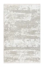 Covor living NOVA LUX 53187B Alb / Crem