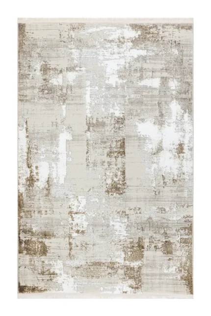 Covor living NOVA LUX 53292B Bej deschis / Crem - imagine 2