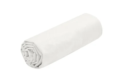 Cearșaf cu elastic Eden 160X200 cm, culoare ivoriu, 100% bumbac - imagine 3