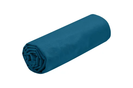 Cearșaf cu elastic Eden 180X200 cm, culoare verde petrol, 100% bumbac - imagine 3