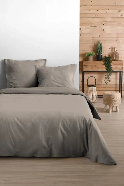 Set husă pilotă Eden 260X240 cm, culoare in, 100% bumbac - imagine 2