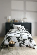 Set husă pilotă Joyna 240X220 cm, culoare natural, 100% bumbac - imagine 6