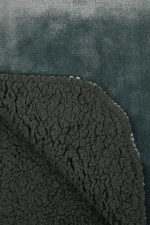 Pătură Michigan 130X160 cm, culoare verde, 100% poliester