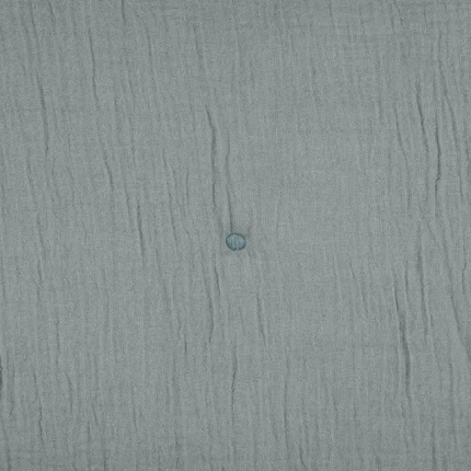 Pătură Coline 125X150 cm, culoare gri verde, 100% bumbac