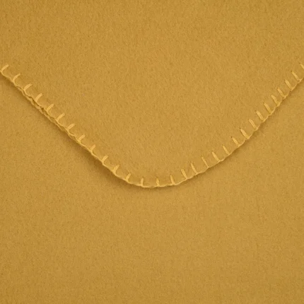 Pătură Carlton 125X150 cm, culoare muștar, 100% poliester