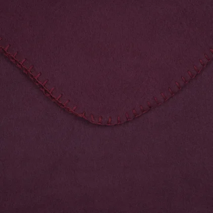 Pătură Carlton 125X150 cm, culoare visiniu, 100% poliester