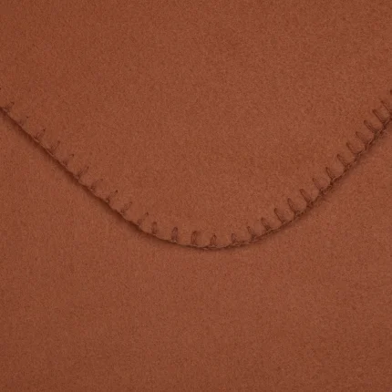 Pătură Carlton 125X150 cm, culoare arămiu, 100% poliester