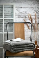 Pătură Rusty 130X160 cm, culoare natural, 100% poliester - imagine 4