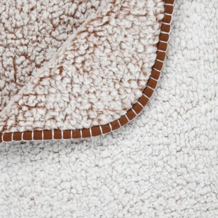 Pătură Winston 130X160 cm, culoare natural, 100% poliester