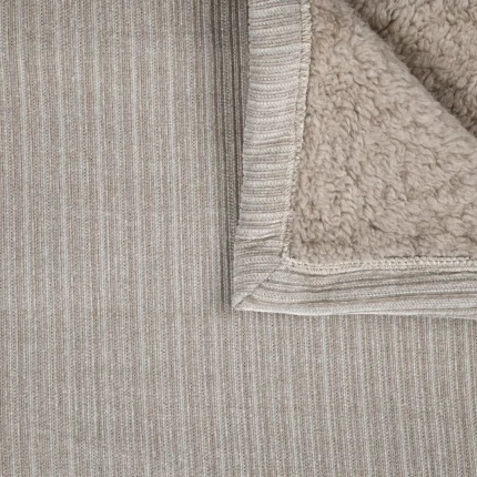 Pătură Clayton 130X160 cm, culoare natural, 100% poliester