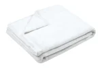 Pătură Doudou 180X220 cm, culoare Alb, 100% poliester - imagine 2