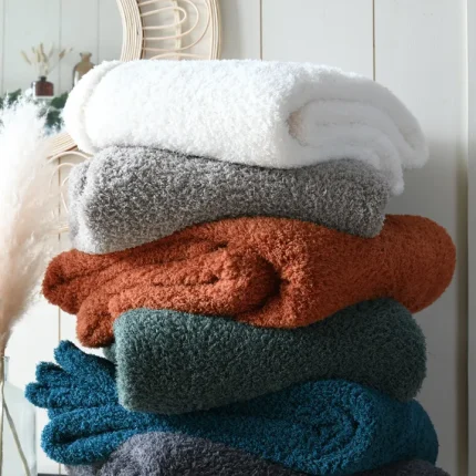 Pătură Montreal 180X220 cm, culoare arămiu, 100% poliester