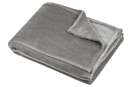 Pătură Stanford 180X220 cm, culoare natural, 100% poliester - imagine 2