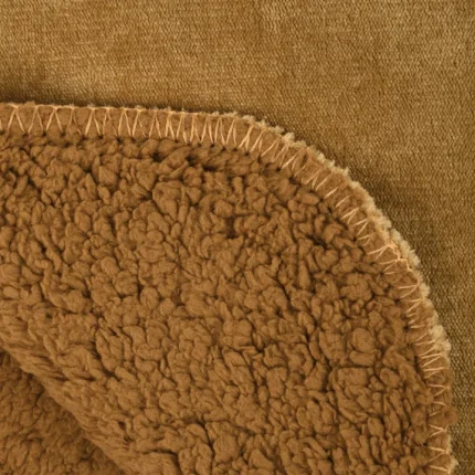 Pătură Michigan 180X220 cm, culoare cappuccino, 100% poliester