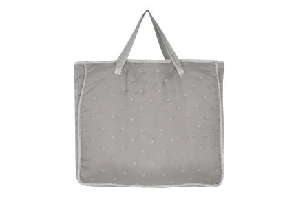 Cuvertură matlasată Cleo 260X240 cm, 2 fețe de pernă 65X65 cm, culoare Greige, 100% poliester - imagine 5