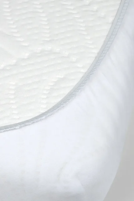 Protecție saltea Sonia 90X190 cm, culoare alb - imagine 2