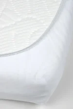 Protecție saltea Sonia 60X120 cm, culoare alb - imagine 2