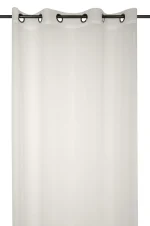 Perdea Monna 135X260 cm, culoare crem, 100% poliester - imagine 4