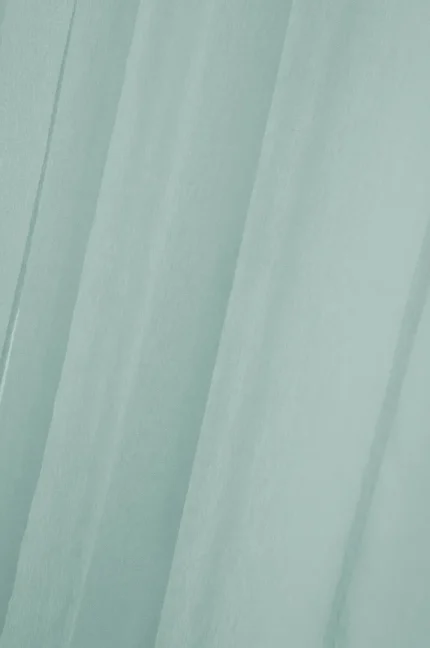 Perdea Monna 135X260 cm, culoare bleu verde, 100% poliester - imagine 3