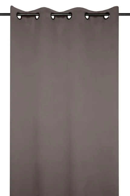 Draperie Notte 135X250 cm, culoare greige, 100% poliester - imagine 5