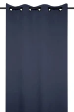 Draperie Notte 135X250 cm, culoare albastru, 100% poliester - imagine 5