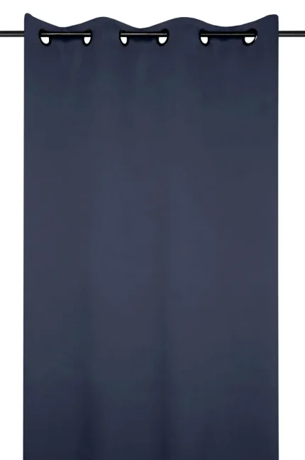 Draperie Notte 135X250 cm, culoare albastru, 100% poliester - imagine 5