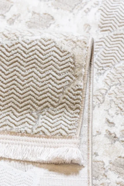 Covor living NOVA LUX 53388B Alb / Crem - imagine 2