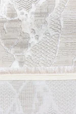 Covor living NOVA LUX 53388B Alb / Crem - imagine 5