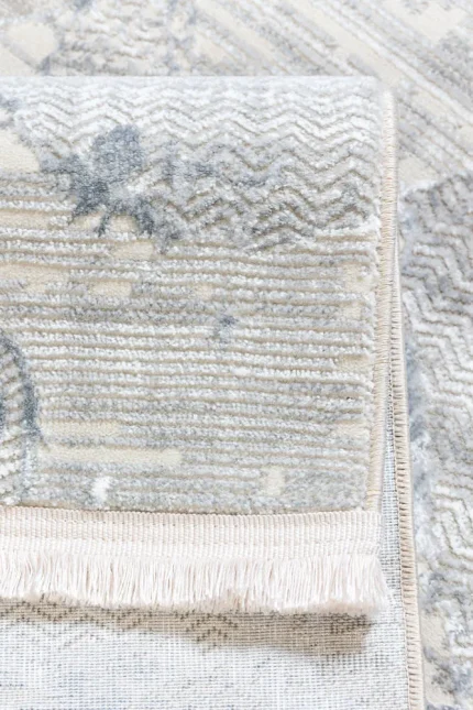 Covor living NOVA LUX 53388B Gri / Alb - imagine 2