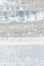 Covor living NOVA LUX 53187B Gri / Alb - imagine 6