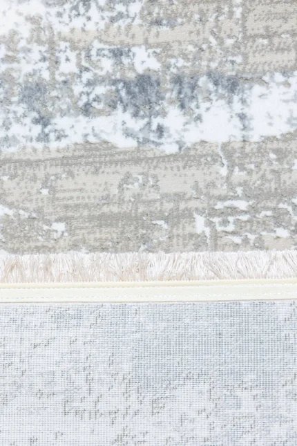 Covor living NOVA LUX 53187B Gri / Alb - imagine 6