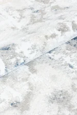 Covor living NOVA LUX 53140B Albastru / Alb - imagine 7