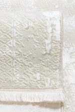 Covor living NOVA LUX 53140B Alb / Crem - imagine 3