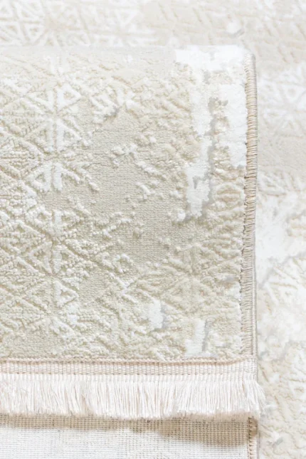 Covor living NOVA LUX 53140B Alb / Crem - imagine 3