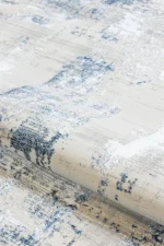 Covor living NOVA LUX 53292B Albastru / Alb - imagine 8