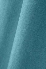 Draperie Bea 140X260 cm, culoare turcoaz, 100% poliester