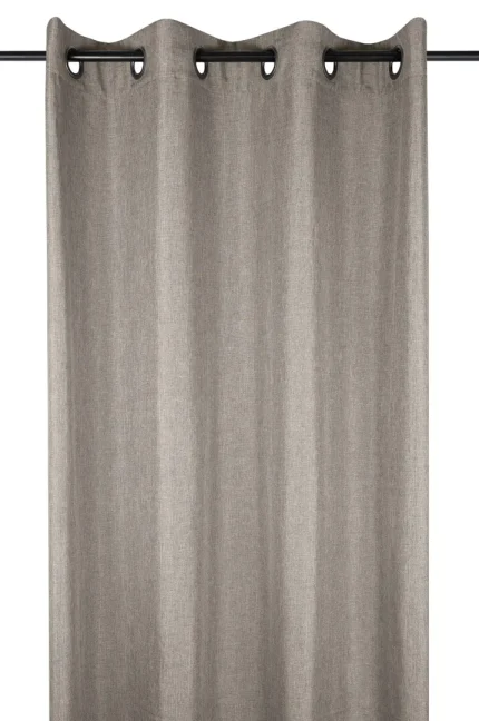 Draperie Bea 140X260 cm, culoare nisip, 100% poliester - imagine 3