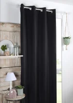 Draperie Blackout Copenhague 140X260 cm, culoare negru, 100% poliester - imagine 2