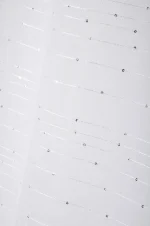 Perdea Celian 135X260 cm, culoare alb, 100% poliester