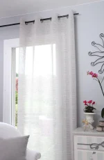 Perdea Celian 135X260 cm, culoare natural, 100% poliester - imagine 3