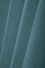 Perdea Paloma 140X260 cm, culoare verde petrol, 100% poliester - imagine 4